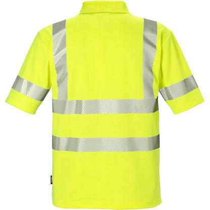 FRISTADS HIGH VIS POLOSHIRT KL. 2 7406 GPHV