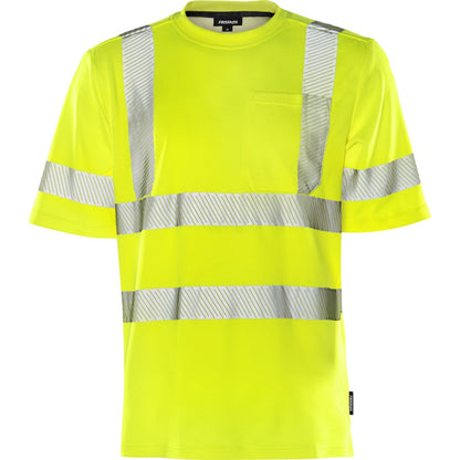 FRISTADS HIGH VIS T-SHIRT KL.2 7407 THV