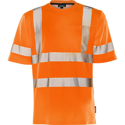 FRISTADS HIGH VIS T-SHIRT KL.2 7407 THV
