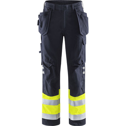 FLAMESTAT HIGH VIS HANDWERKERHOSE, KL.1 2074 ATHS