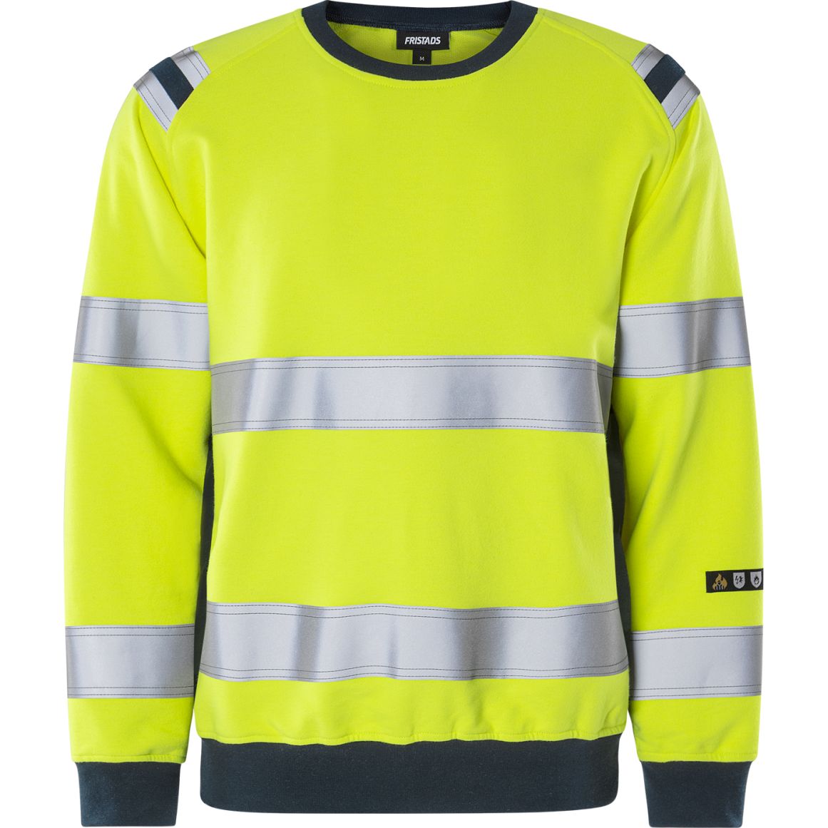 FRISTADS FLAMESTAT HIGH VIS SWEATSHIRT KL.3 7076 SFLH