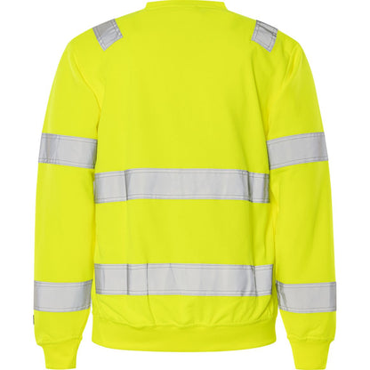 FRISTADS HIGH VIS SWEATSHIRT KL.3 7446 SHV