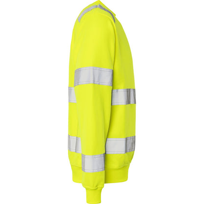 FRISTADS HIGH VIS SWEATSHIRT KL.3 7446 SHV