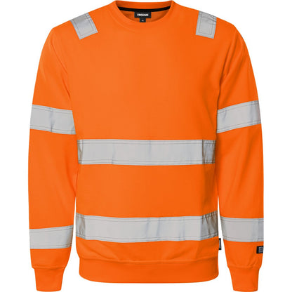 FRISTADS HIGH VIS SWEATSHIRT KL.3 7446 SHV