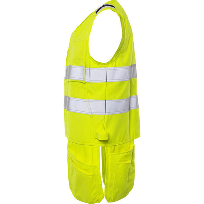 FRISTADS FLAMESTAT HIGH VIS WESTE KL.2 5075 ATHS
