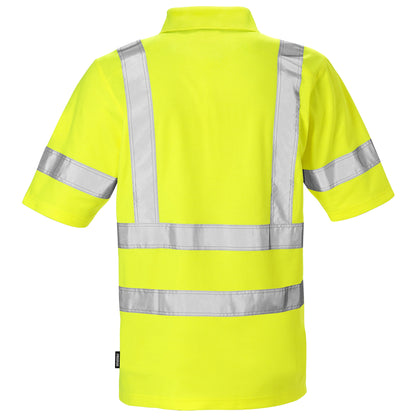 Fristads HIGH VIS POLOSHIRT 7025 KL. 3 PHV