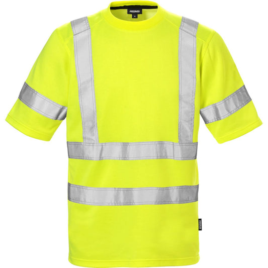 FRISTADS HIGH VIS T-SHIRT KL.3 7024 THV