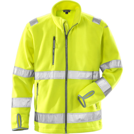 FRISTADS HIGH VIS FLEECEJACKE KL.3 4400 FE