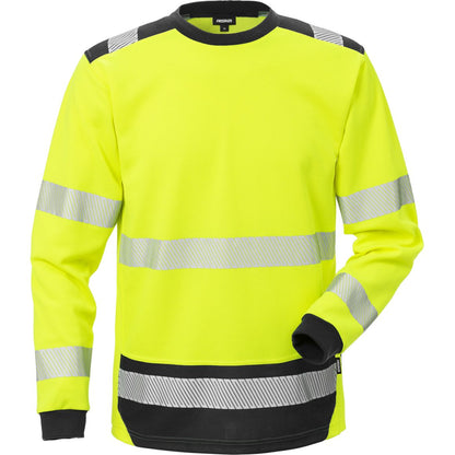 FRISTADS HIGH VIS T-SHIRT LANGARM KL.3 7724 THV