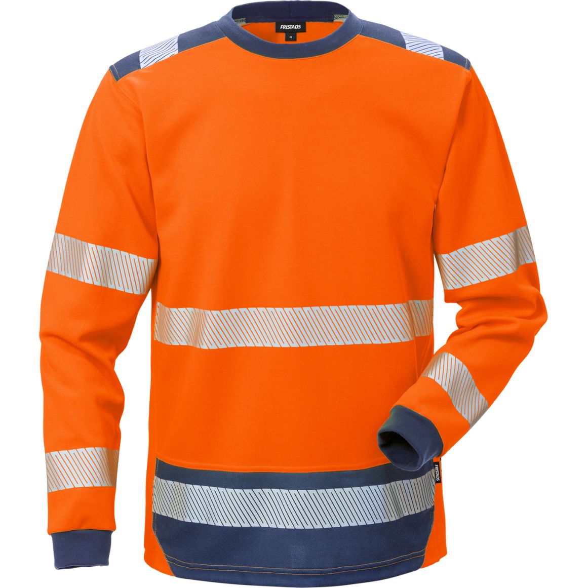 FRISTADS HIGH VIS T-SHIRT LANGARM KL.3 7724 THV