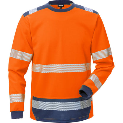 FRISTADS HIGH VIS T-SHIRT LANGARM KL.3 7724 THV
