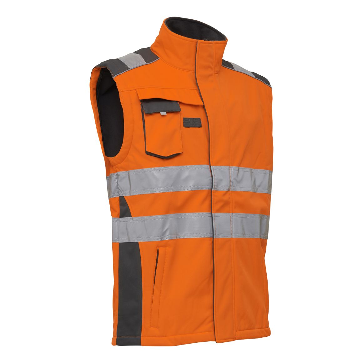 ELKA Visible Xtreme Softshelljacke mit extra Rückenlänge