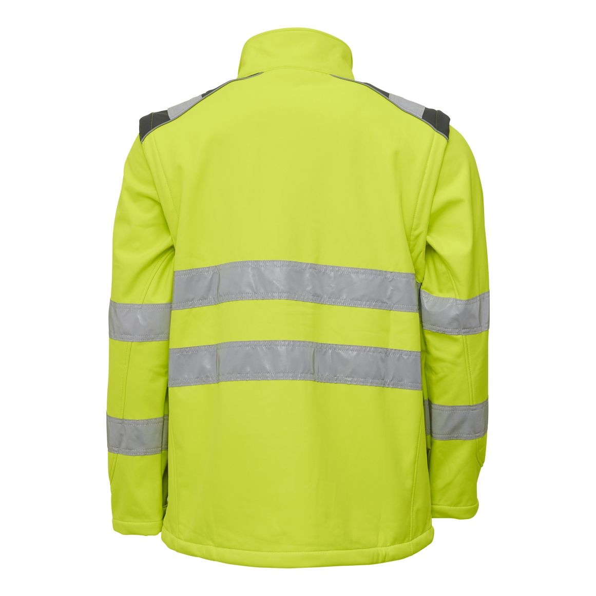 ELKA Visible Xtreme Softshelljacke mit extra Rückenlänge