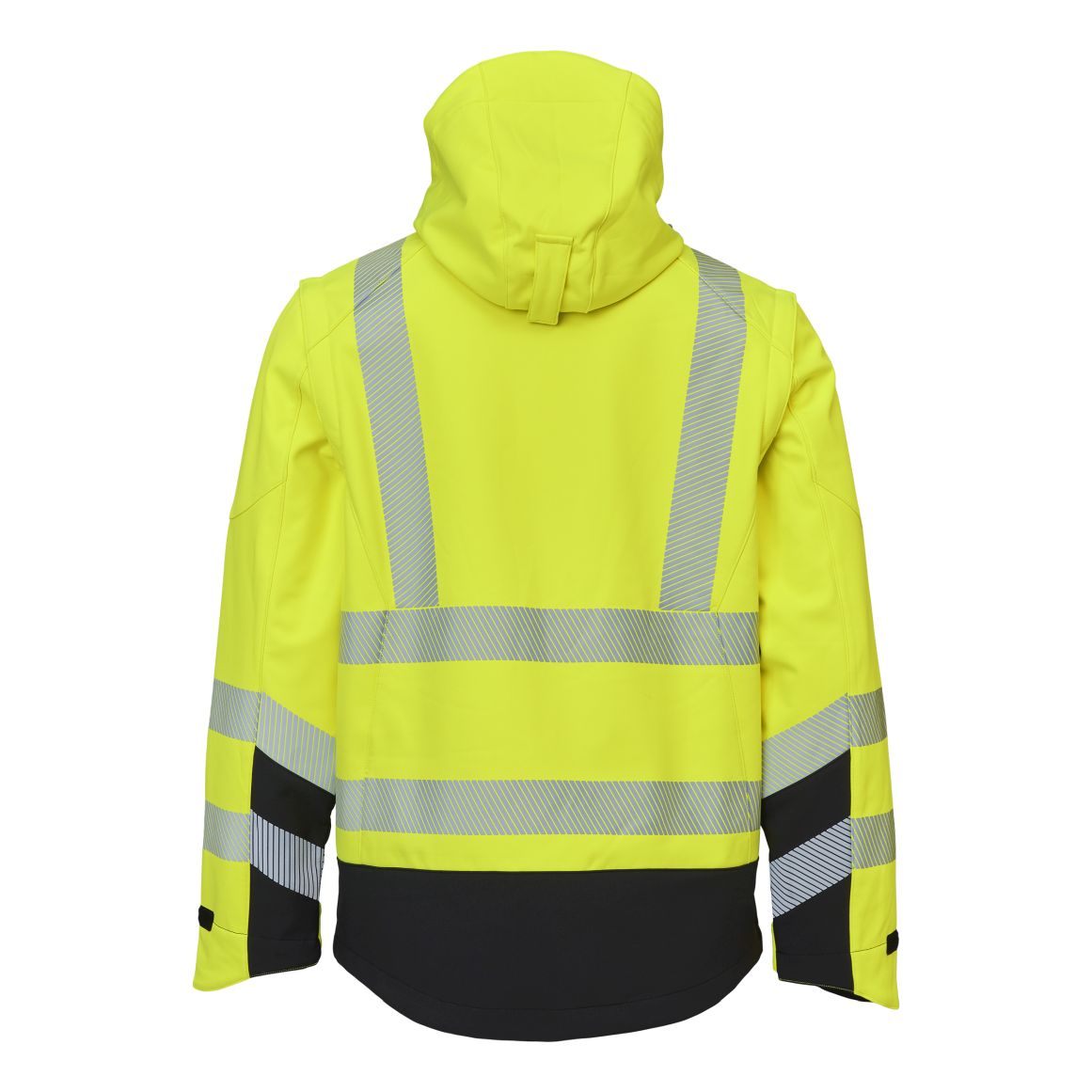 ELKA Visible Xtreme Softshelljacke mit abnehmbaren Ärmeln