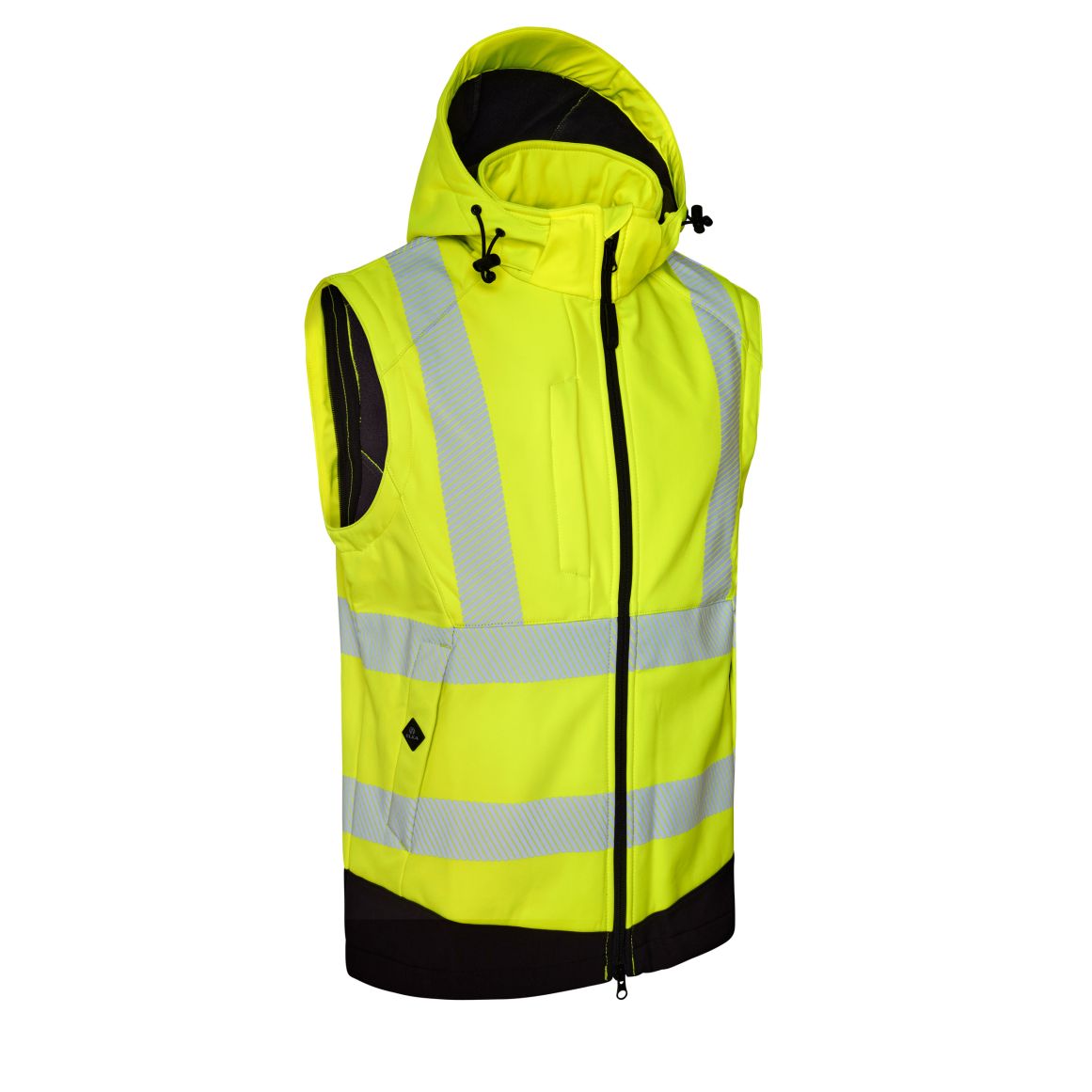 ELKA Visible Xtreme Softshelljacke mit abnehmbaren Ärmeln