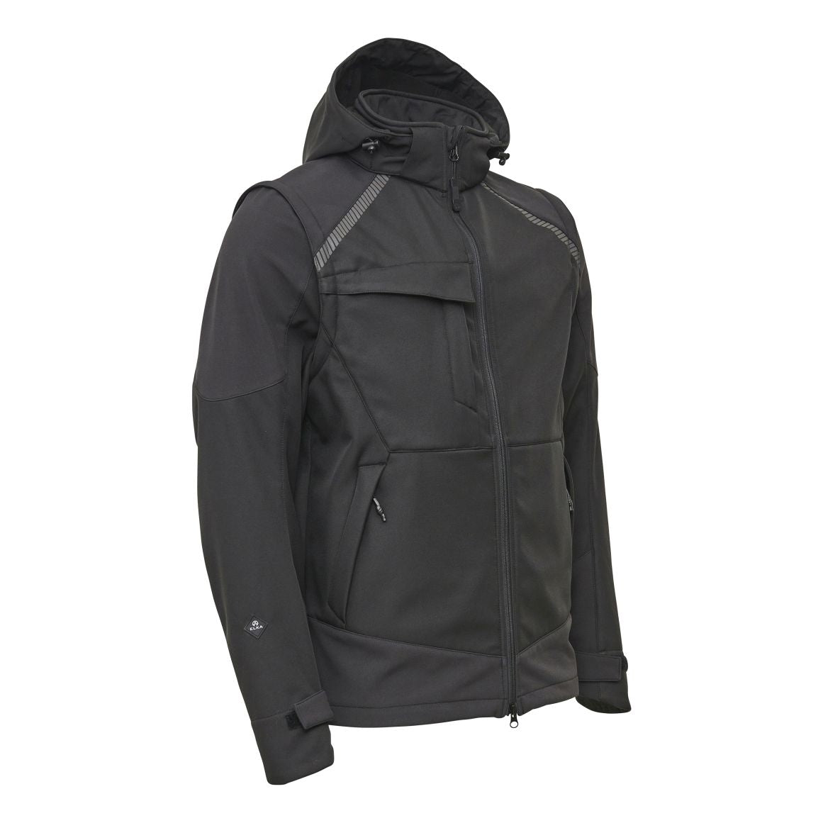 ELKA Working Xtreme Softshelljacke mit abnehmbaren Ärmeln