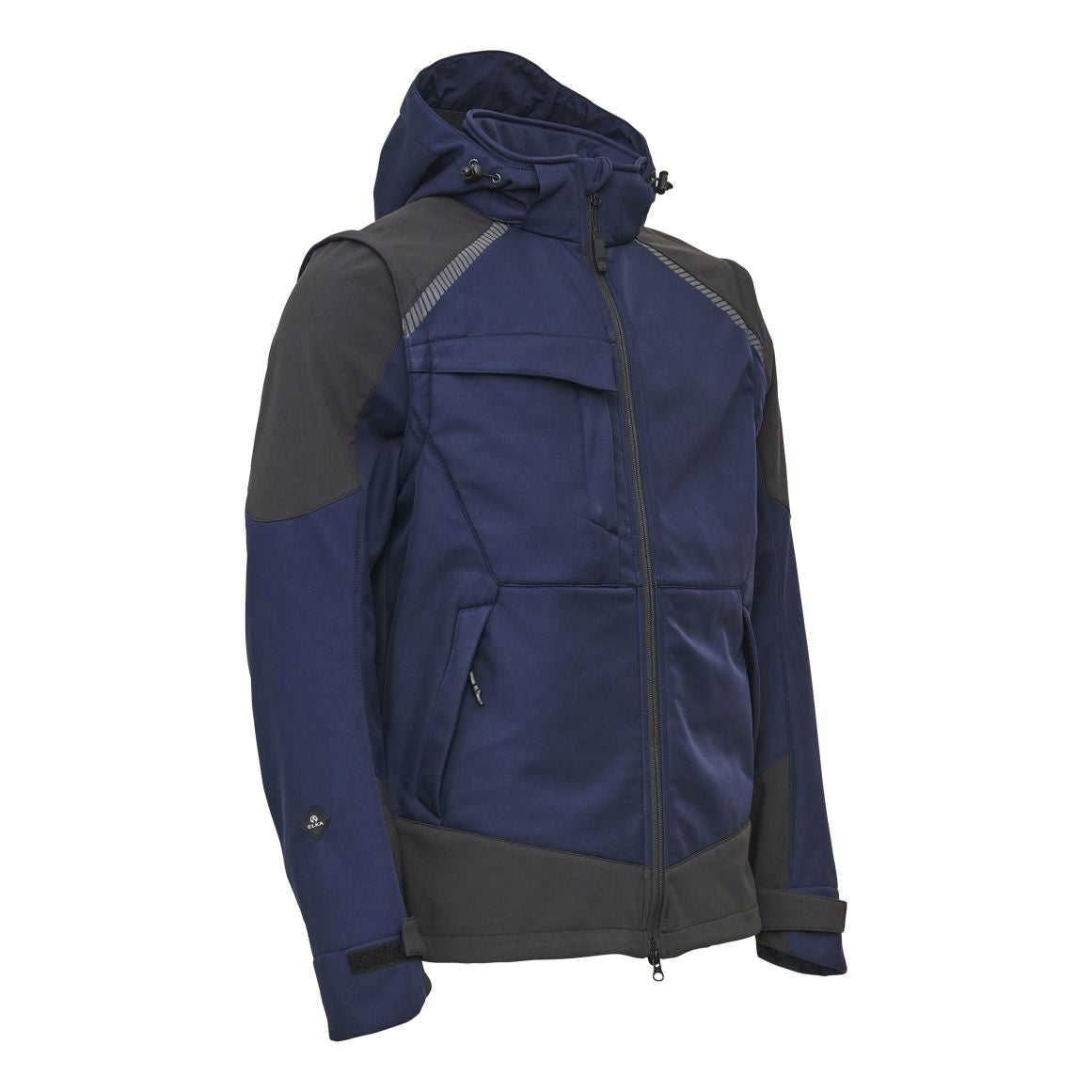 ELKA Working Xtreme Softshelljacke mit abnehmbaren Ärmeln