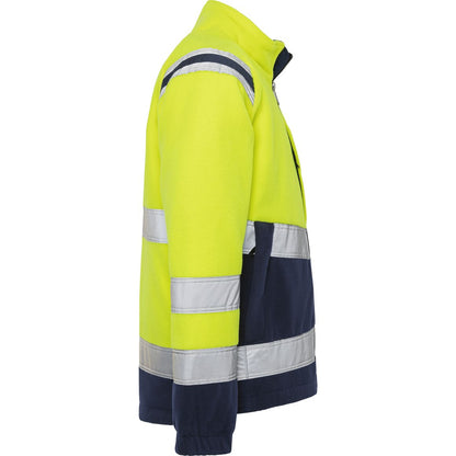 FRISTADS HIGH VIS FLEECEJACKE KL.3 4041 FE