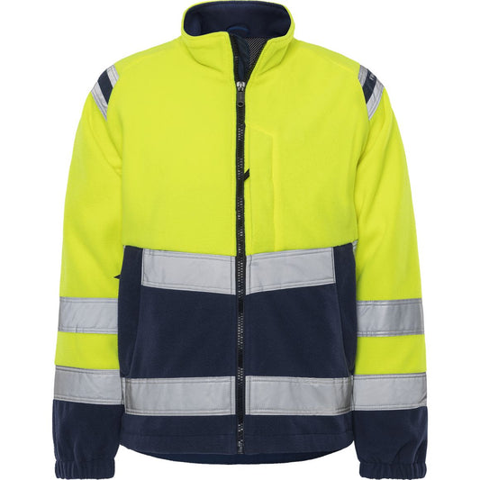 FRISTADS HIGH VIS FLEECEJACKE KL.3 4041 FE