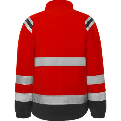 FRISTADS HIGH VIS FLEECEJACKE KL.3 4041 FE