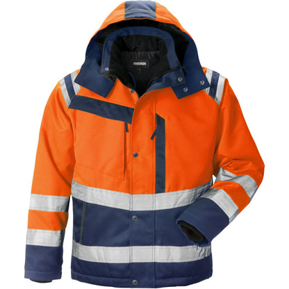 FRISTADS HIGH VIS WINTERJACKE KL.3 4043 PP
