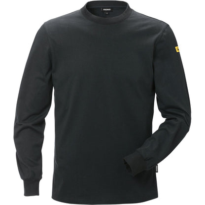 FRISTADS ESD T-SHIRT LANGARM 7082 XTM