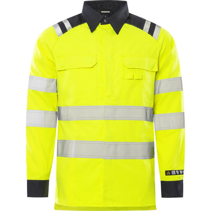 FRISTADS FLAMESTAT HIGH VIS HEMD KL.3 7050 ATS