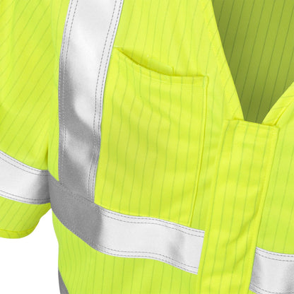 FRISTADS FLAME HIGH VIS WESTE KL.3 5023 FHA