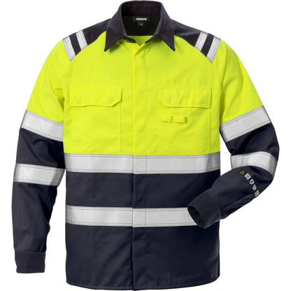 FRISTADS FLAMESTAT HIGH VIS HEMD KL.1 7051 ATS