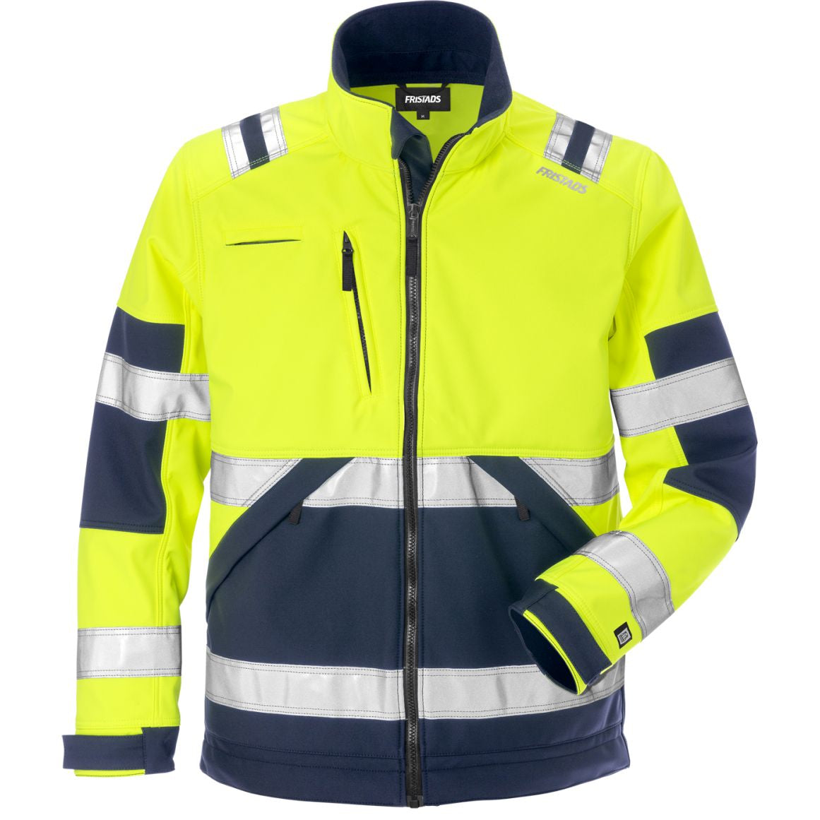 FRISTADS HIGH VIS SOFTSHELL-JACKE KL.2 4083 WYH