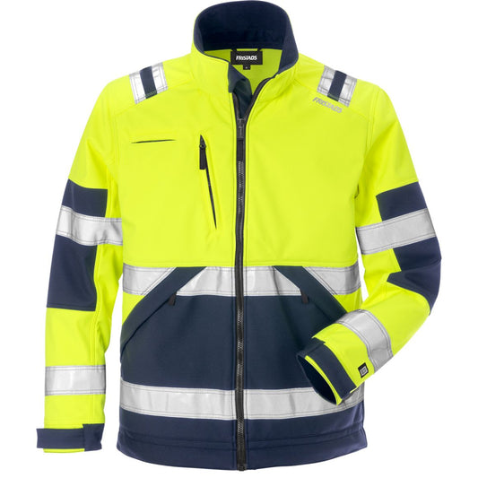 FRISTADS HIGH VIS SOFTSHELL-JACKE KL.2 4083 WYH