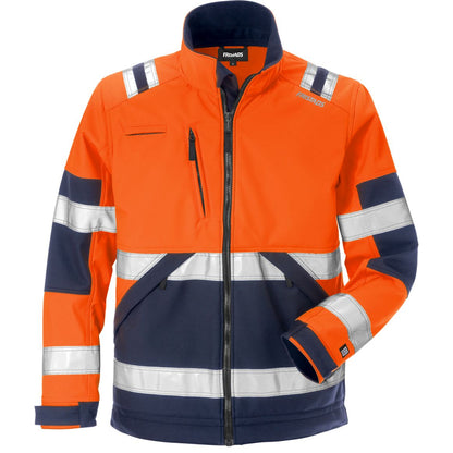 FRISTADS HIGH VIS SOFTSHELL-JACKE KL.2 4083 WYH