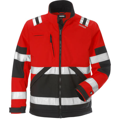 FRISTADS HIGH VIS SOFTSHELL-JACKE KL.2 4083 WYH