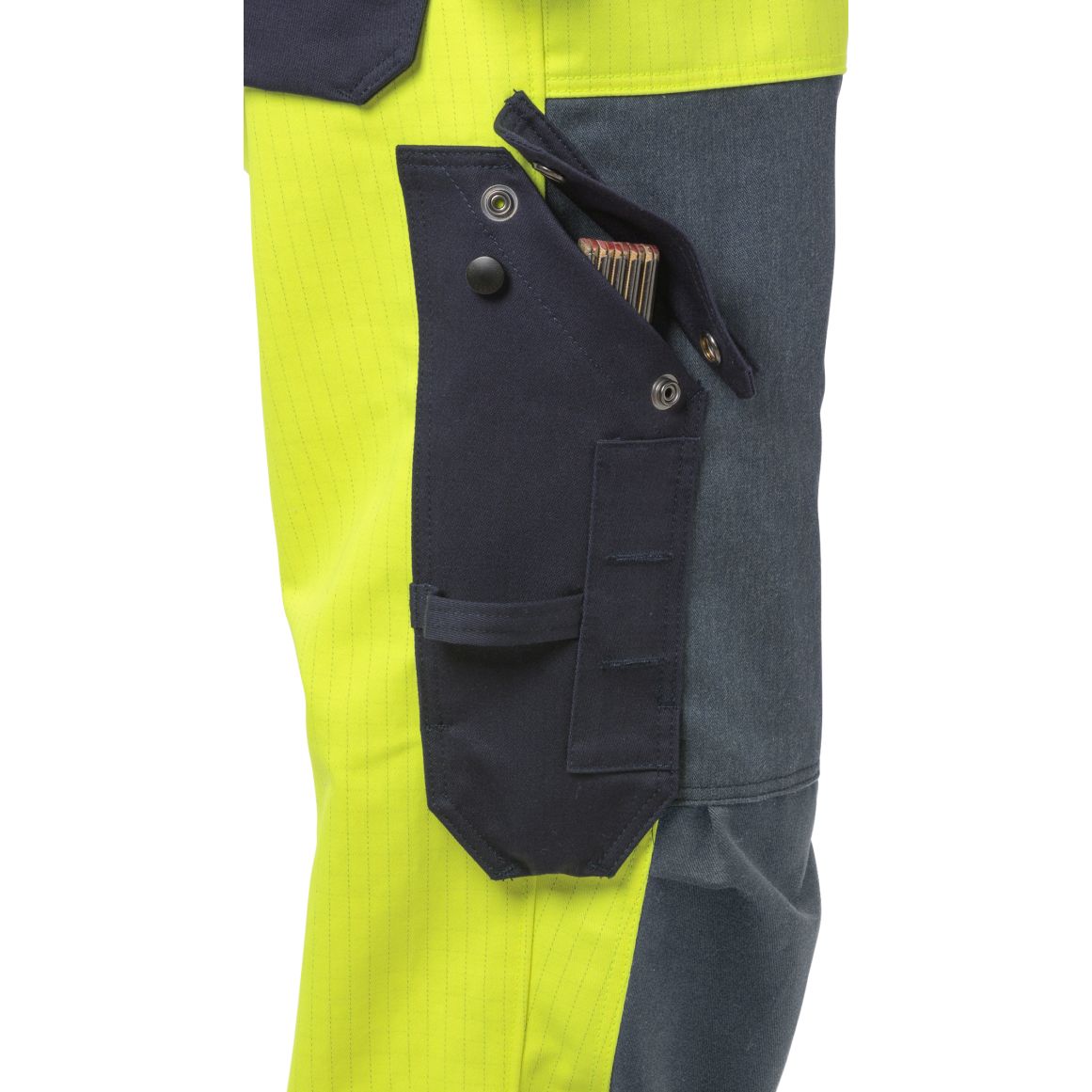 FRISTADS FLAME HIGH VIS LATZHOSE KL.2 1585 FLAM