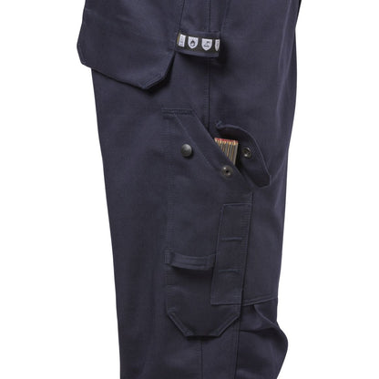 FRISTADS FLAME HIGH VIS OVERALL KL.3 8084 FLAM