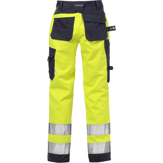 FLAME HIGH VIS HANDWERKERHOSE DAMEN, KL.2 2589 FLAM