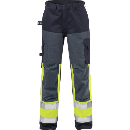 FRISTADS FLAME HIGH VIS HOSE DAMEN KL.1 2591 FLAM