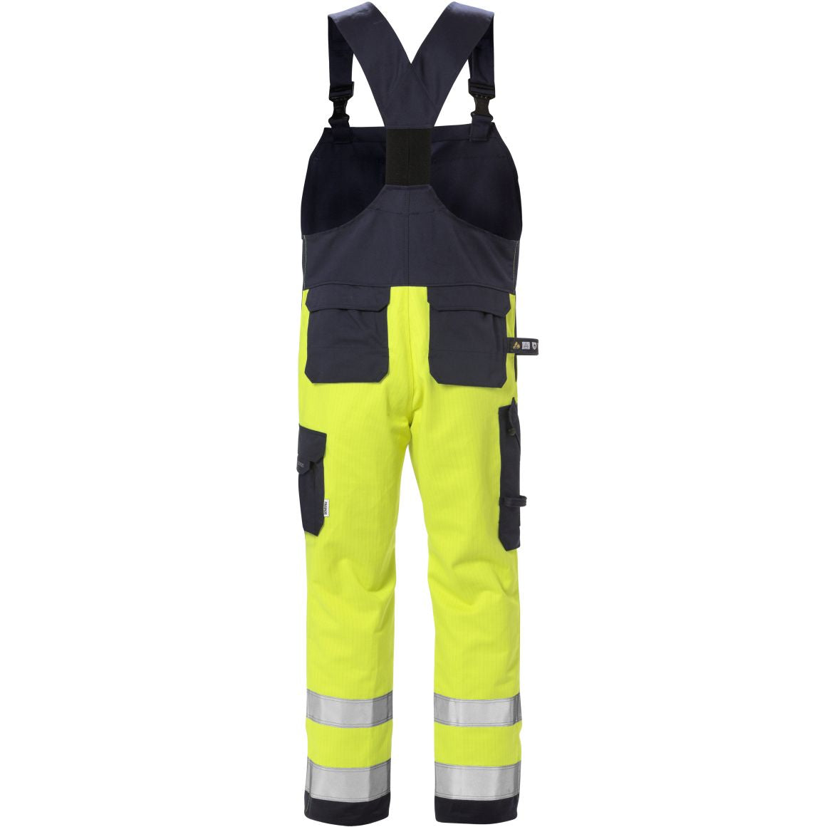 FRISTADS FLAME HIGH VIS LATZHOSE KL.2 1584 FLAM