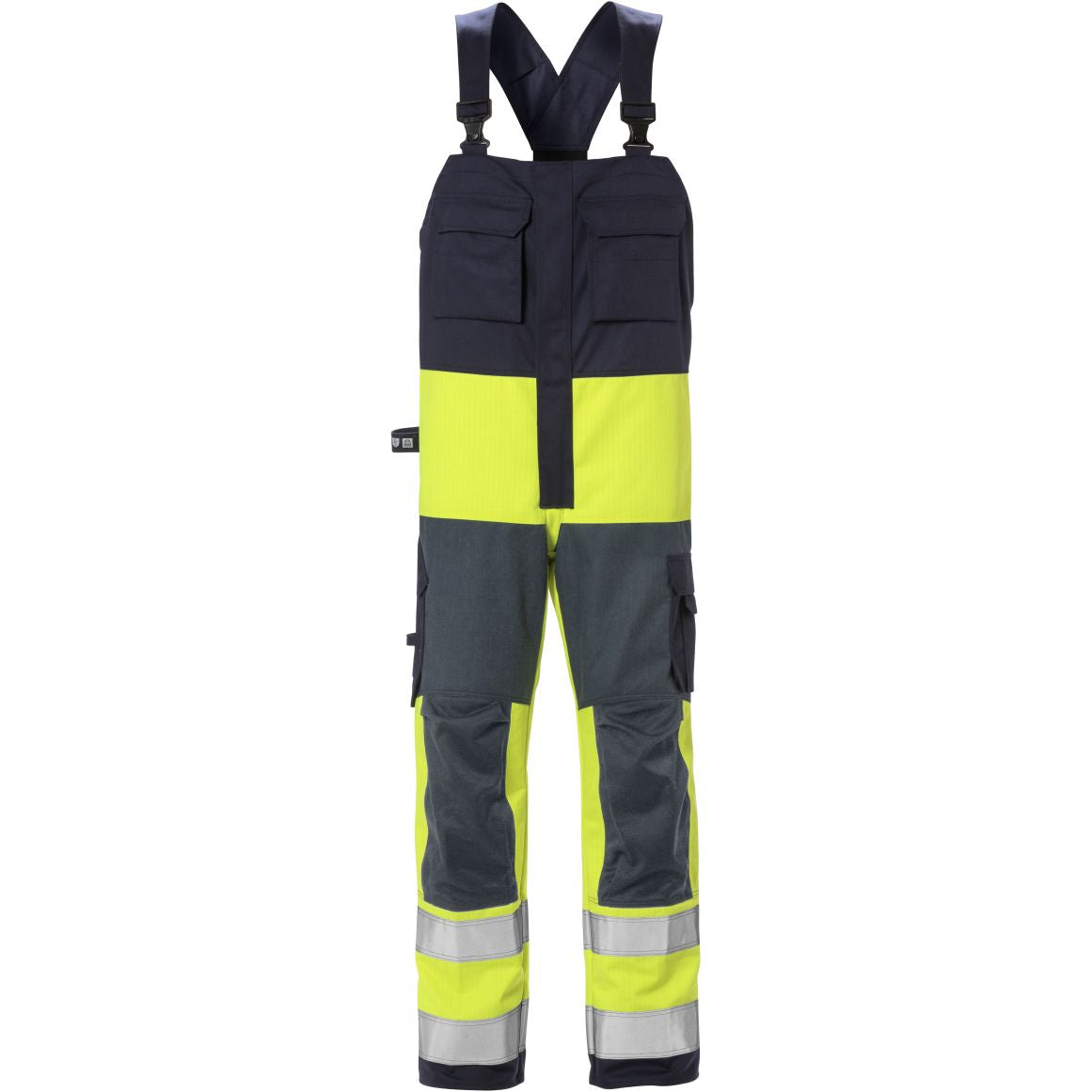 FRISTADS FLAME HIGH VIS LATZHOSE KL.2 1584 FLAM