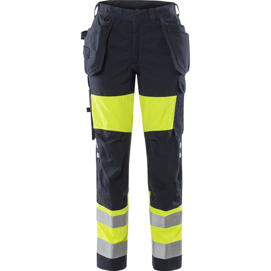 FLAMESTAT HIGH VIS HANDWERKERHOSE DAMEN, KL.1 2777 ATHS