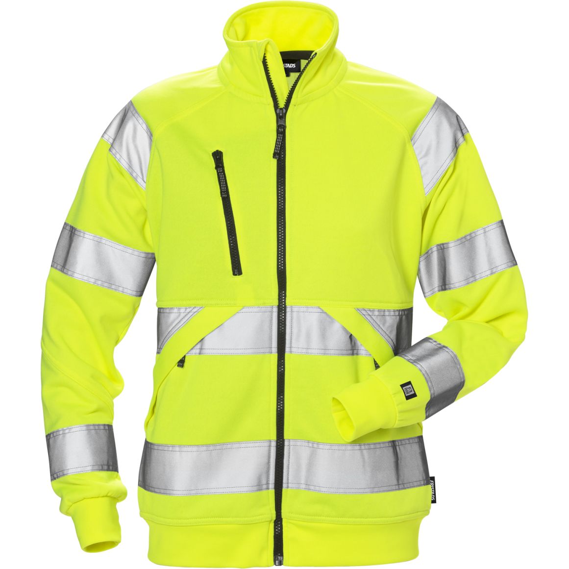 FRISTADS HIGH VIS SWEATJACKE DAMEN KL.3 7427 SHV