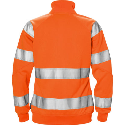 FRISTADS HIGH VIS SWEATJACKE DAMEN KL.3 7427 SHV