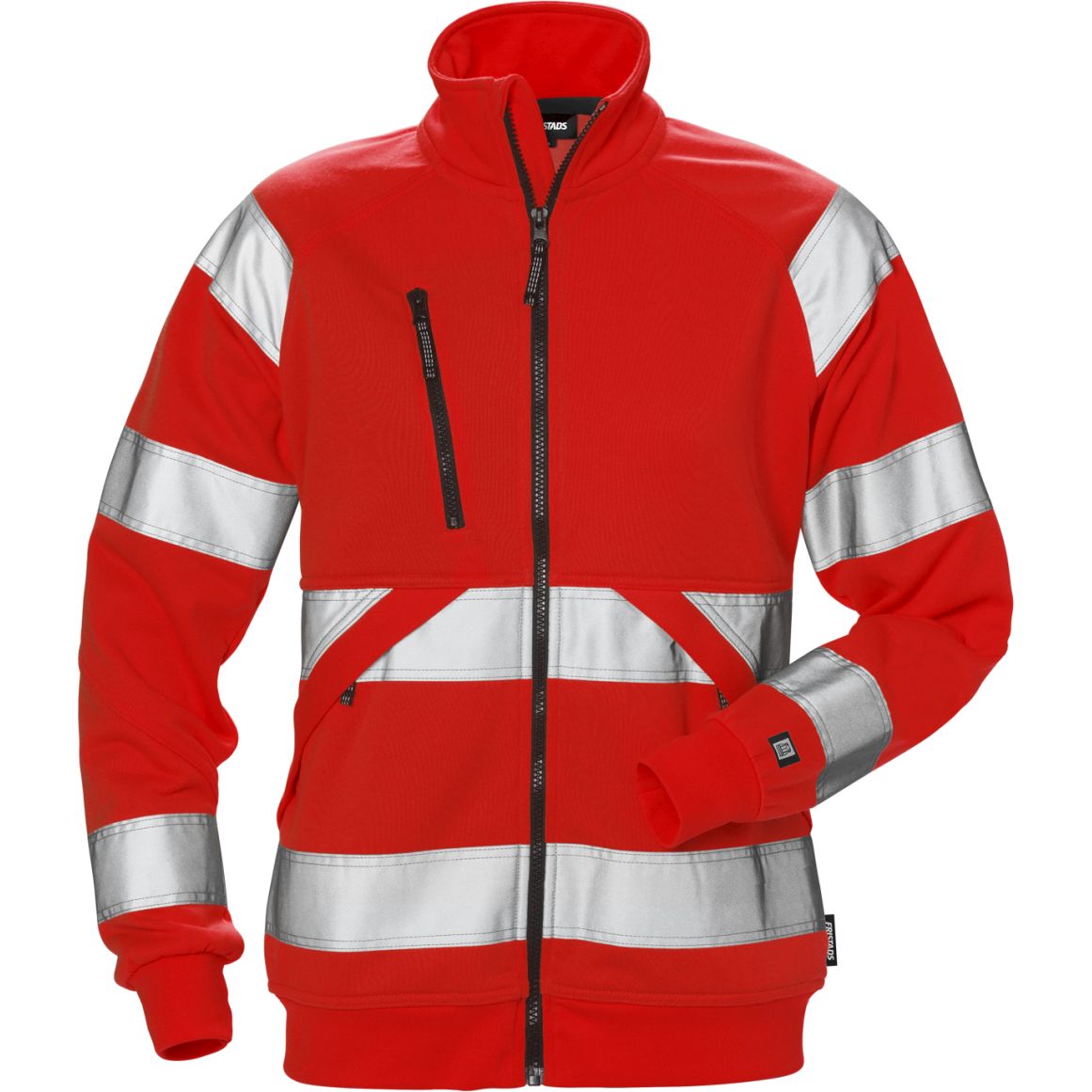 FRISTADS HIGH VIS SWEATJACKE DAMEN KL.3 7427 SHV