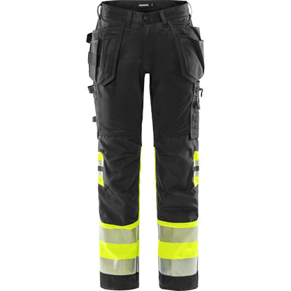 Fristads HIGH VIS HANDWERKER STRETCH-HOSE KL.1 2706 PLU