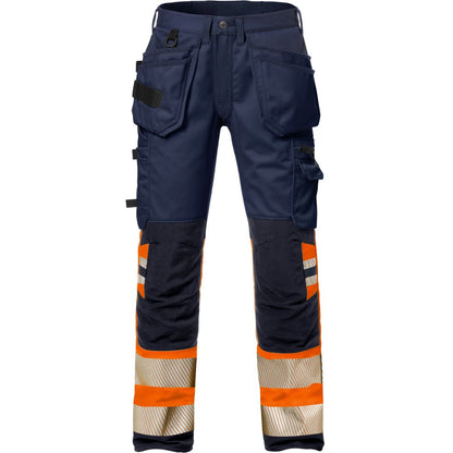 Fristads HIGH VIS HANDWERKER STRETCH-HOSE KL.1 2706 PLU