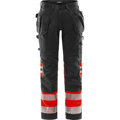 Fristads HIGH VIS HANDWERKER STRETCH-HOSE KL.1 2706 PLU