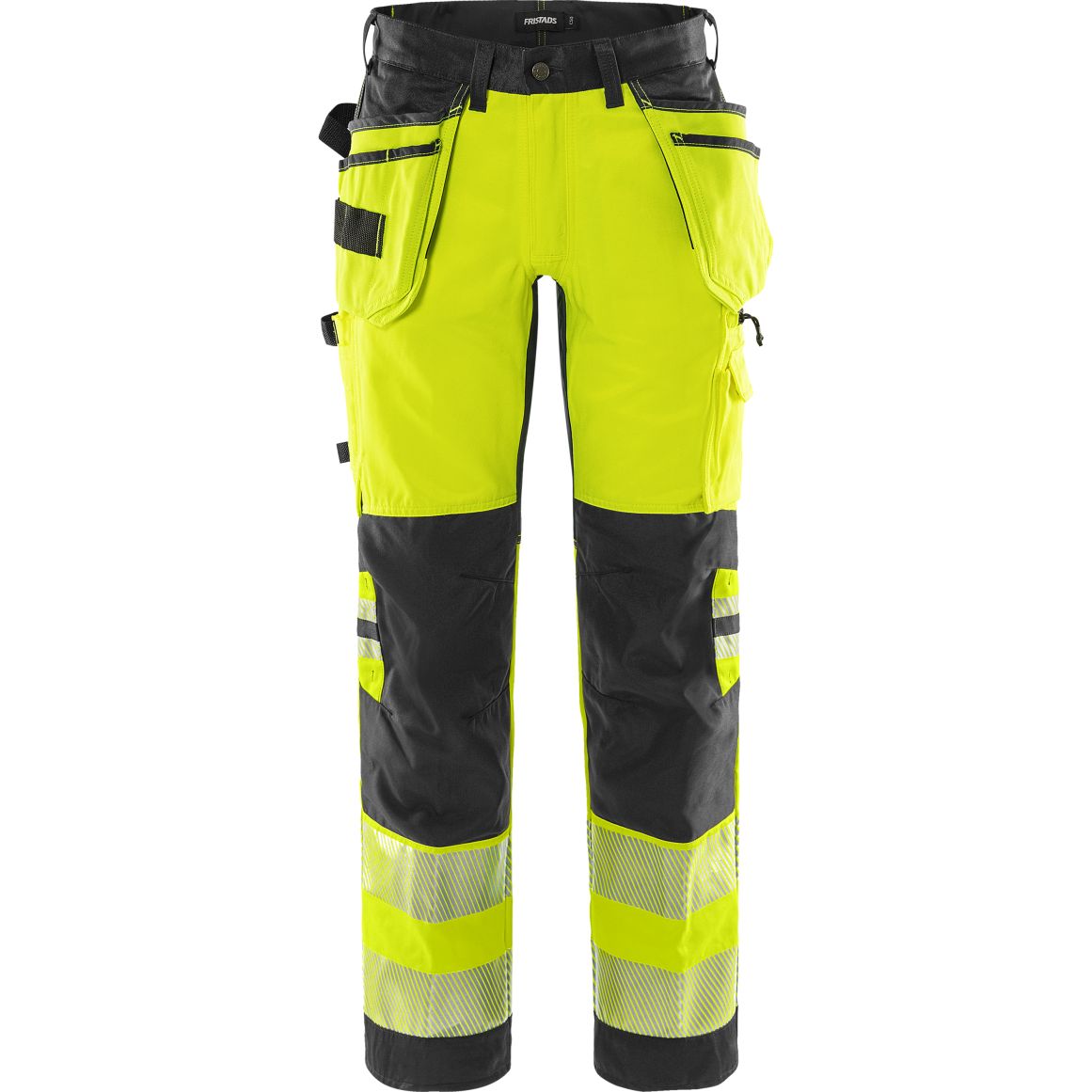 Fristads HIGH VIS HANDWERKER STRETCH-HOSE KL.2 2707 PLU