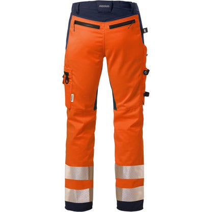 Fristads HIGH VIS HANDWERKER STRETCH-HOSE KL.2 2707 PLU
