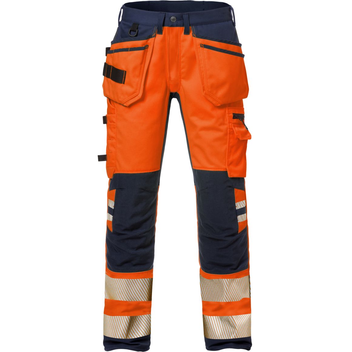 Fristads HIGH VIS HANDWERKER STRETCH-HOSE KL.2 2707 PLU