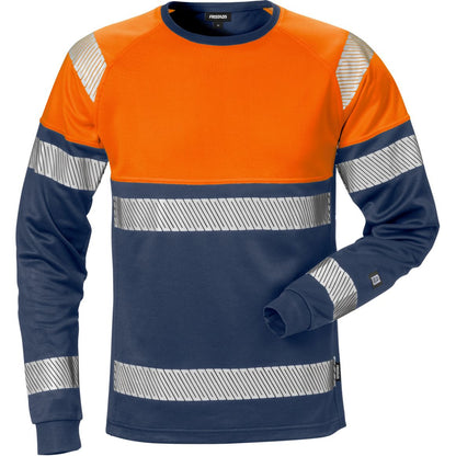 FRISTADS HIGH VIS T-SHIRT LANGARM KL.1 7519 THV